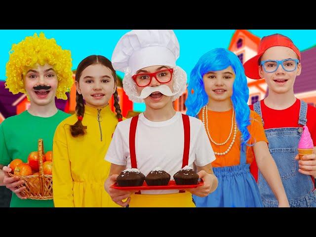 The Muffin Man | Poli and Nick Kids Songs