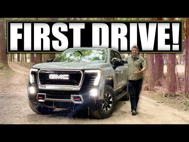 The 2026 GMC Sierra EV AT4 Surprised Me On AND Off-Road!