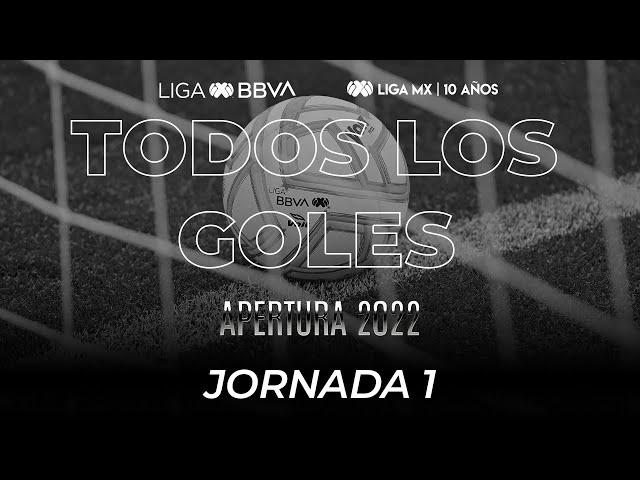 Todos los Goles - Jornada 1 | LIGA BBVA MX | Apertura 2022