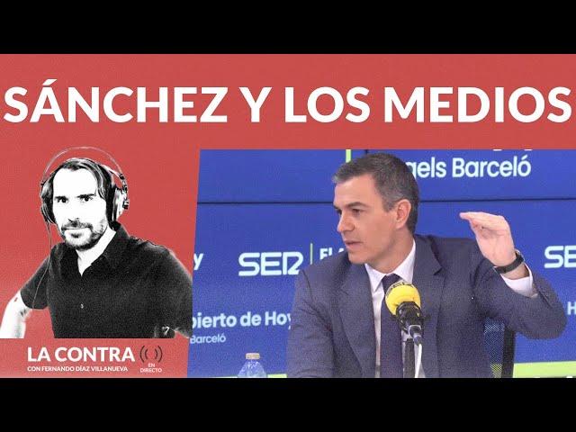 Sánchez y los medios