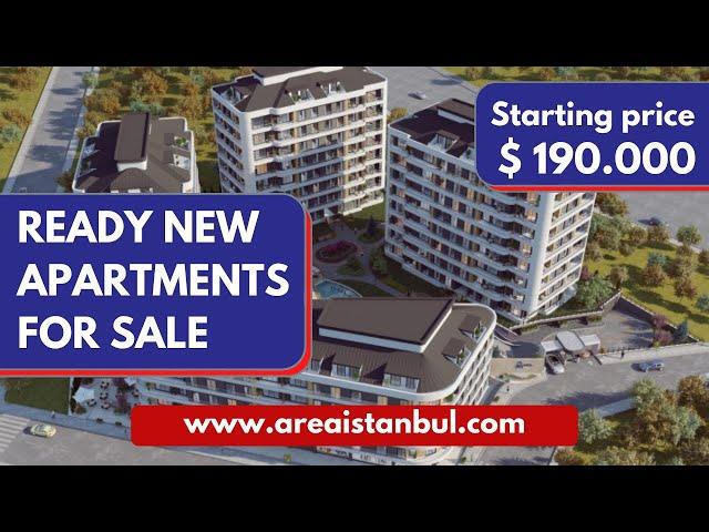 READY NEW APARTMENTS FOR SALE IN ISTANBUL TURKEY | FASTEST DEVELOPING AREA IN ISTANBUL | REAL ESTATE