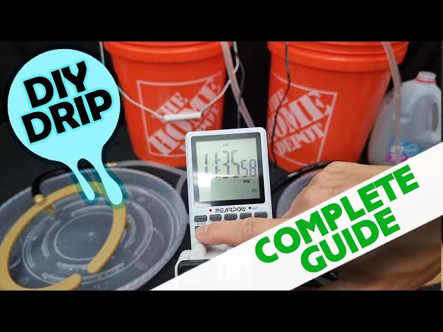 How to Setup Drip Irrigation - Automate your Home Garden Feeds & Watering