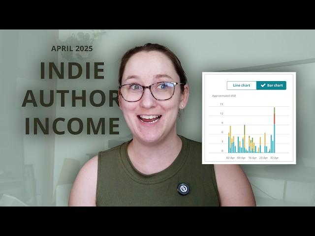 How Much Do Indie Authors Make? | April 2025 Indie Author Income and Book Marketing Insights