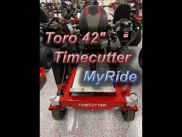 Toro Timecutter 42" MyRide Tutorial