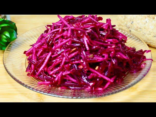 They will eat it in a minute! New beet salad for every day and for a holiday!