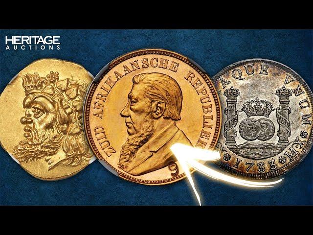 ESTAS MONEDAS SON MUY RARAS E IMPRESIONANTES | Subasta Heritage