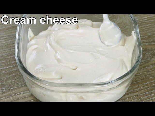 Homemade Cream Cheese Recipe | How to make Cream Cheese at Home