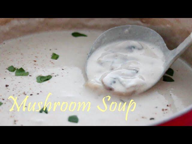 [SUB] 먹는 사람마다 레시피 물어봐요! 제발 만들어주세요! 맛보장, 버섯 스프(수프) Mushroom Soup | 하다앳홈