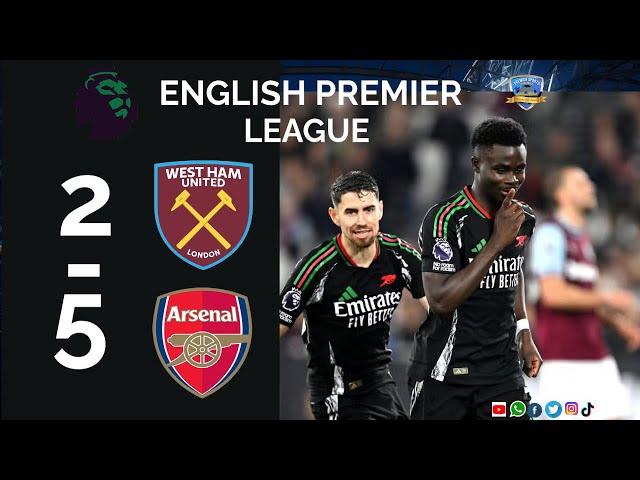 WEST HAM UNITED 2 - 5 ARSENAL | English Premier League Week 13 || Live Watch-along