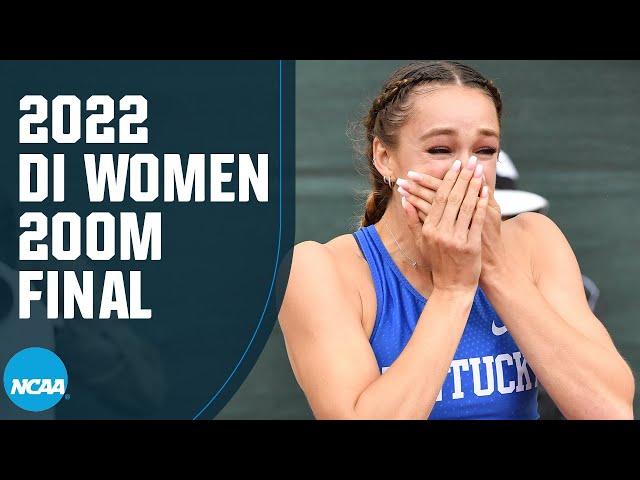 Women's 200m - 2022 NCAA outdoor track and field championships