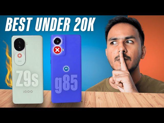 The Best 5G Phone Under ₹20,000 - Moto g85 vs iQOO Z9s !