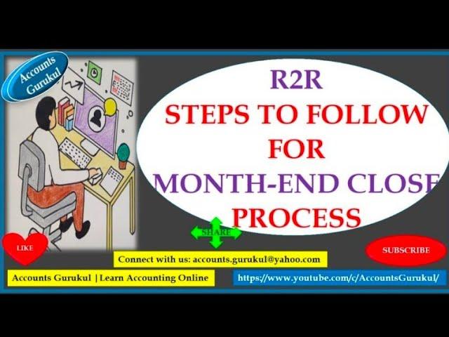 R2R:STEPS TO FOLLOW FOR MONTH-END CLOSE PROCESS