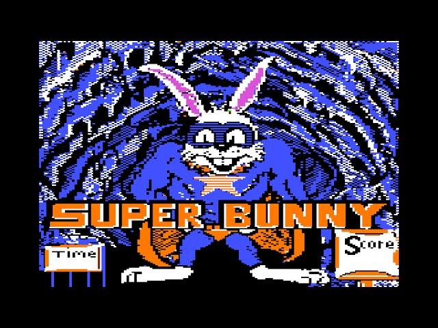 Super Bunny longplay (Apple II - Datamost)