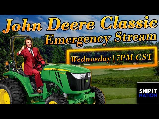 John Deere Classic | Emergency Stream | PGA DFS | DraftKings Strategy | (Not) Picks | Ship It Nation