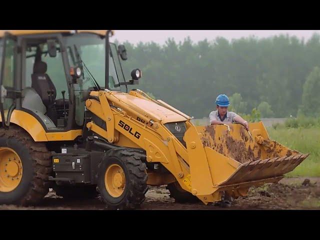 SDLG B877F Backhoe Loader