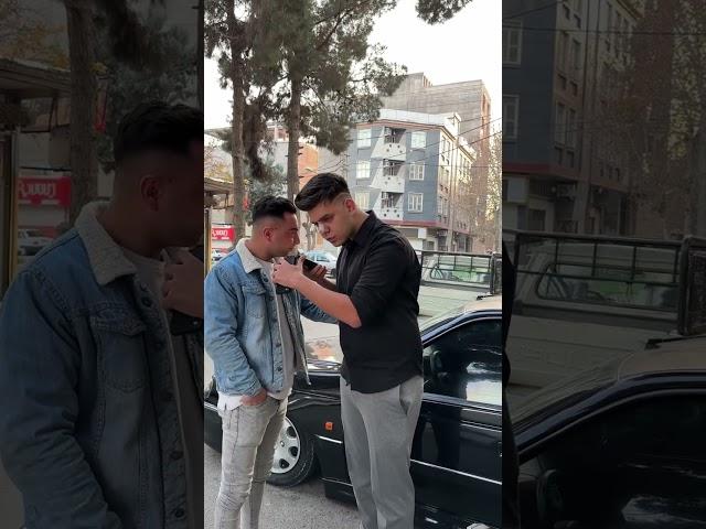 مصاحبه/خیابانی/بنظرتون مقصر من بودم یا دختره🫣