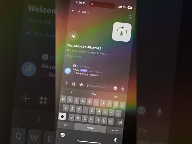 How to play music on discord #discordbot #discord #discordmusic #music #musica #abusebots