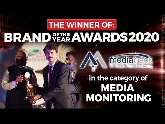 MediaTrack || Winner of Brand of the Year Awards 2020