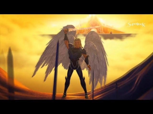 Superbook - In the Beginning Tagalog Clip - Lucifer Rebelled Against God