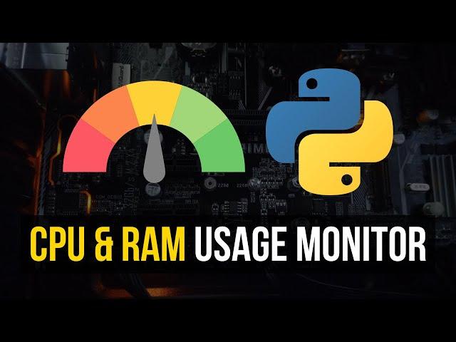 CPU & RAM Usage Monitor in Python