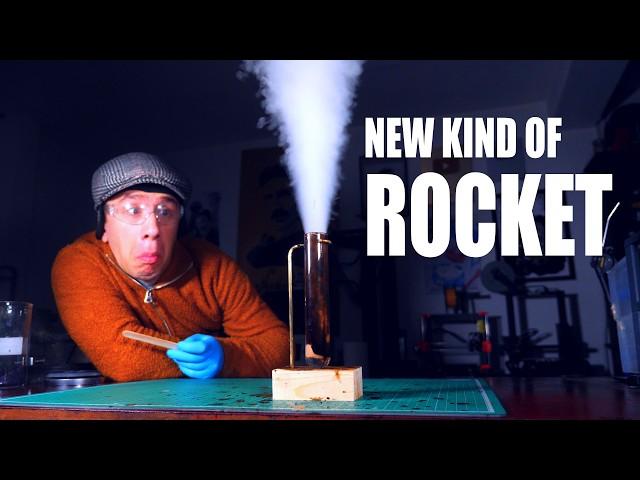 SUPER HEATED STEAM ROCKET ENGINE