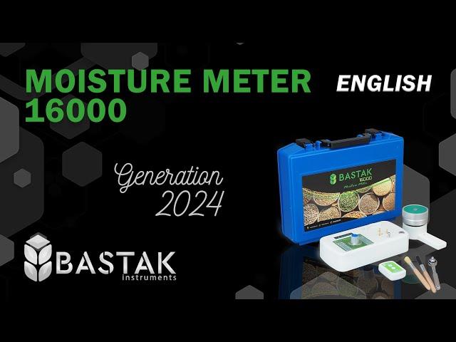 Bastak Instruments  Moisture Meter 16000  Method Instruction (English)