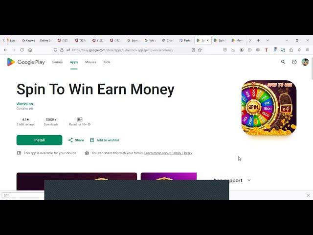 Spin To Win Earn Money. Is it Fake Or LEGIT?