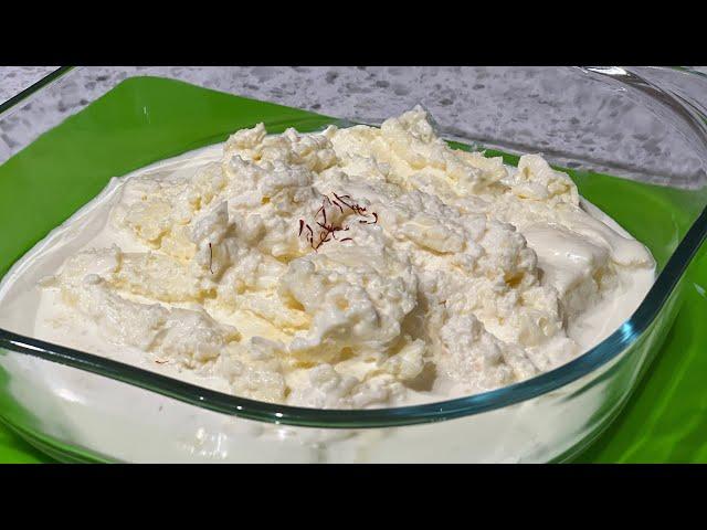 Kaymak/ qaymaq recipe| clotted cream recipe| طرز تهیه سرشیر اصیل هراتی| قیماق خانگی