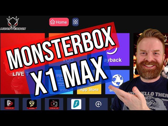 Monsterbox X1 MAX Android TV Box Review *not recommended*