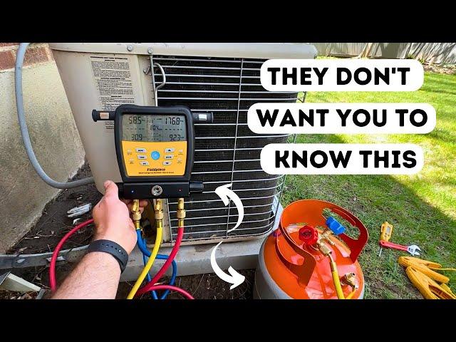 How To Add Freon / Refrigerant To Your Air Conditioner