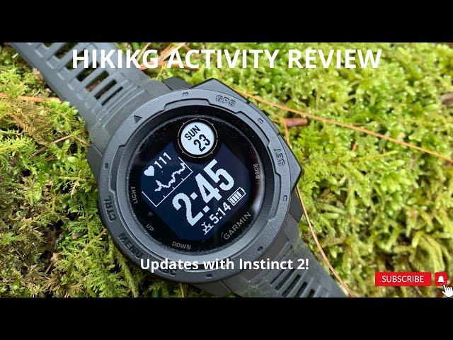 Garmin Instinct 2: HIKING Activity Detailed Review and Use. Get the MOST out of your Instinct!