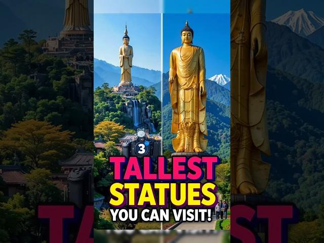 Top 3 Tallest Statues You CAN Visit!  (Mind-Blowing Views!)