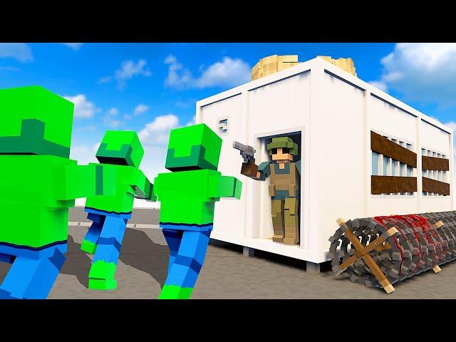 New ZOMBIES Raid My Custom Tiny House - Teardown Mods Gameplay