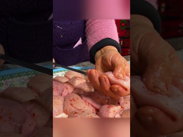 THE BEST Chef in Village! The Best Recipe for Rustic Kebab