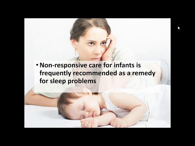 The Neuropsychological Effects of Non Responsive Parenting The Implications for Mother Infant Sleep