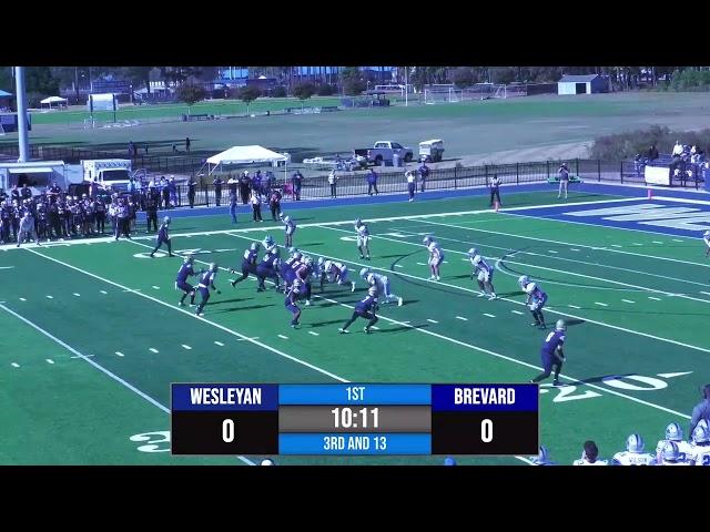 Brevard College vs NC Wesleyan ( MFB Nov 9 @ 12 PM)