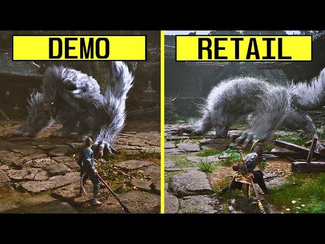 Black Myth: Wukong Reveal Trailer / Demo  vs Retail PS5 Graphics Comparison | 2020 vs 2024