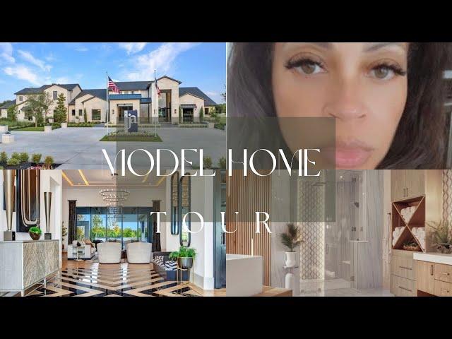 VLOG | 7 million Dollar Luxury Model Home Tour | 2 Story Closet + More