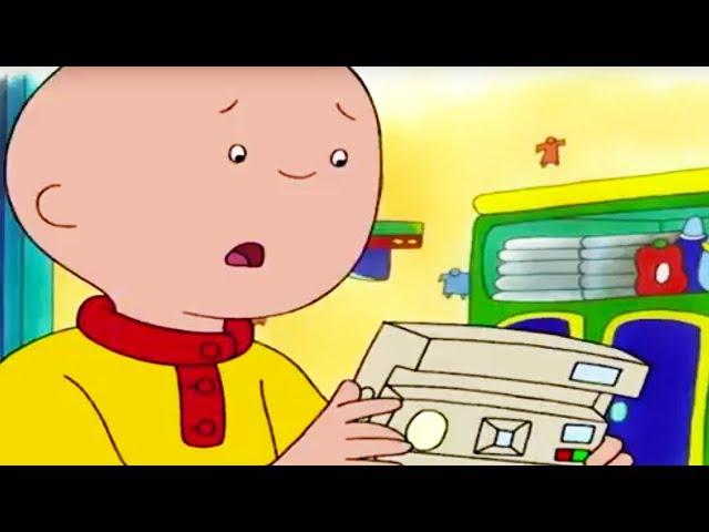 Caillou Magyar | Törött Fényképezőgép | Caillou szezon 02 | Rajzfilmek gyerekeknek | Új Rajzfilmek