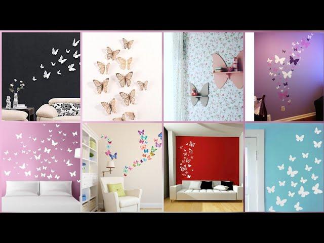 Latest butterfly wall decor ideas||craft butterfly designs||decor obsession