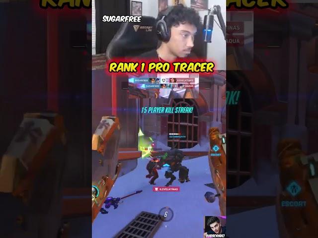 Sugarfree Shows 1% Of His Tracer Skills #overwatch2