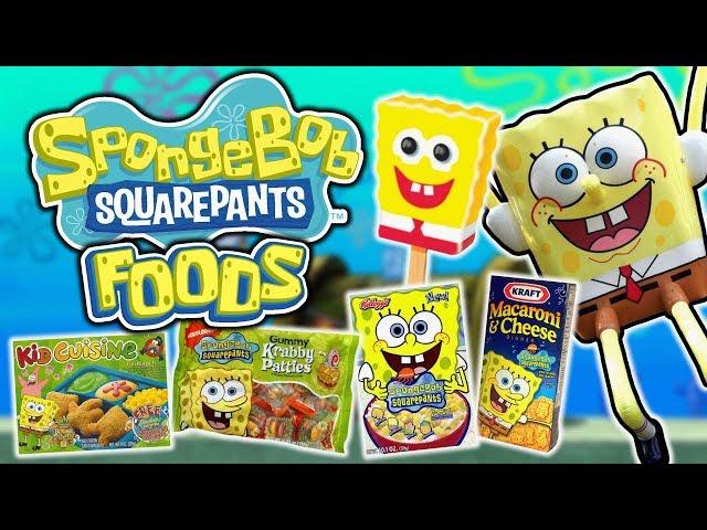 A Look at Nostalgic SpongeBob Foods & Candies