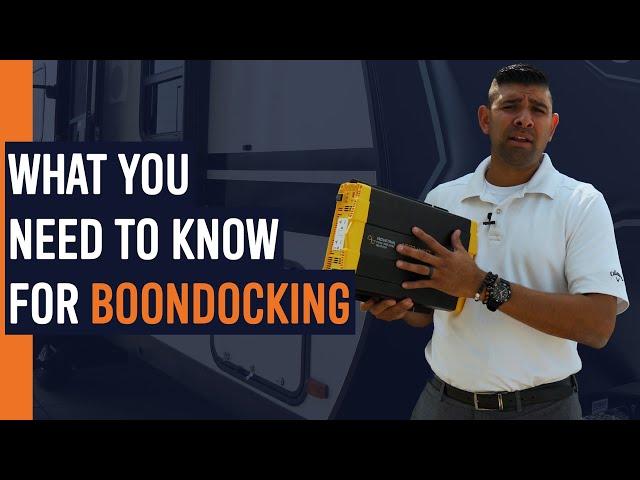 RV Boondocking and Dry Camping Essentials | RV BASICS