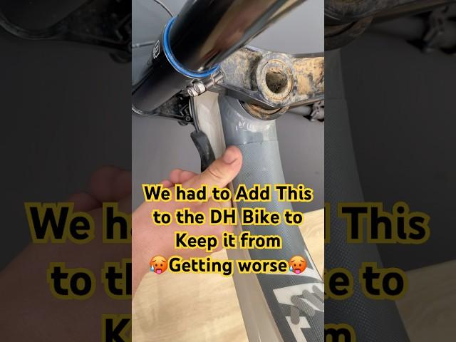 We prevented it from getting worse by doing this⬆️ #allmountainstyle #mtb