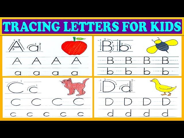 Kids Learning | Tracing Letters For Kids | Tracing Letters | Alphabet Tracing Letters