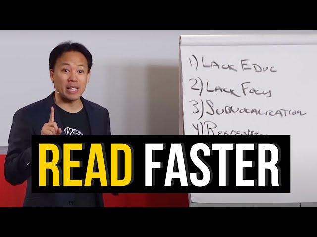 How to Read Faster | Jim Kwik