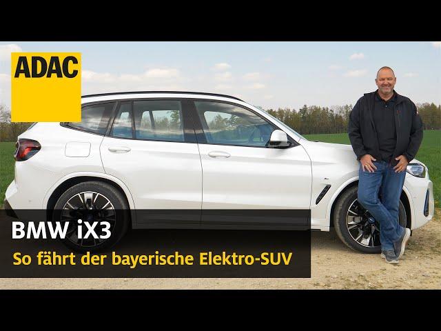 BMW iX3: Probefahrt im Elektro-SUV aus Bayern | ADAC