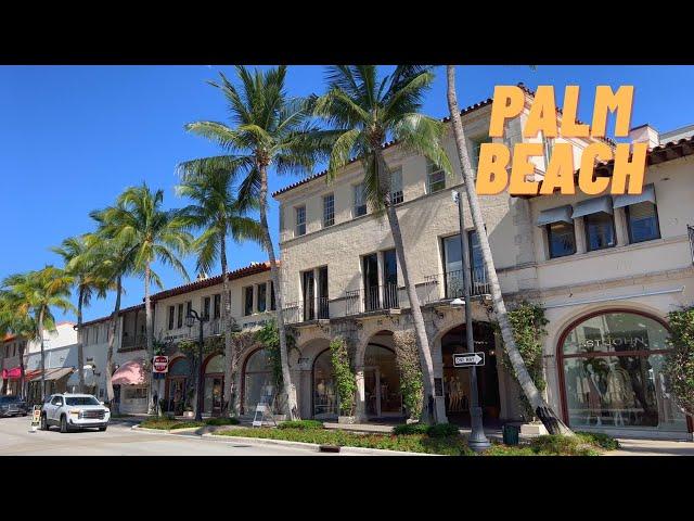 Walking Downtown West Palm Beach & Palm Beach, Florida in June 2023