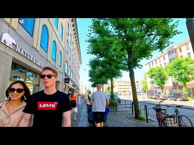 Gothenburg Sweden walk from Nils Ericson Terminalen to Södra Hamngatan 4k