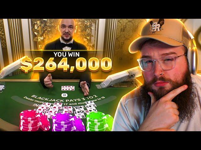 The Most INSANE Blackjack Run OF MY LIFE…